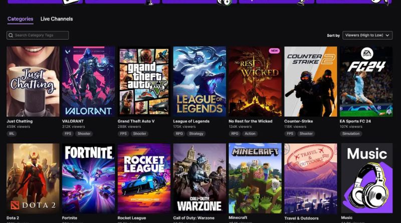 Twitch.tv:One of the Most Significant Live-Streaming Websites 